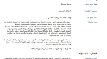 باقي 48 ساعة.. جامعة المنوفية تبحث عن شغل 112 وظيفة شاغرة.. كافة التفاصيل هنا