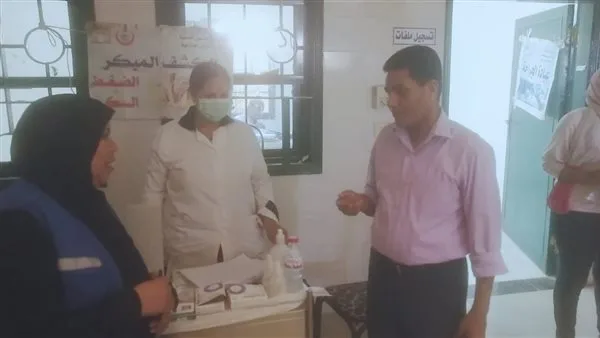بالصور.. الكشف علي 680 حالة في مختلف التخصصات في الأقصر