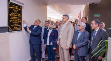 بالصور: رئيس جامعة طنطا ي inaugurate مبنى علوم الحياة في كلية العلوم