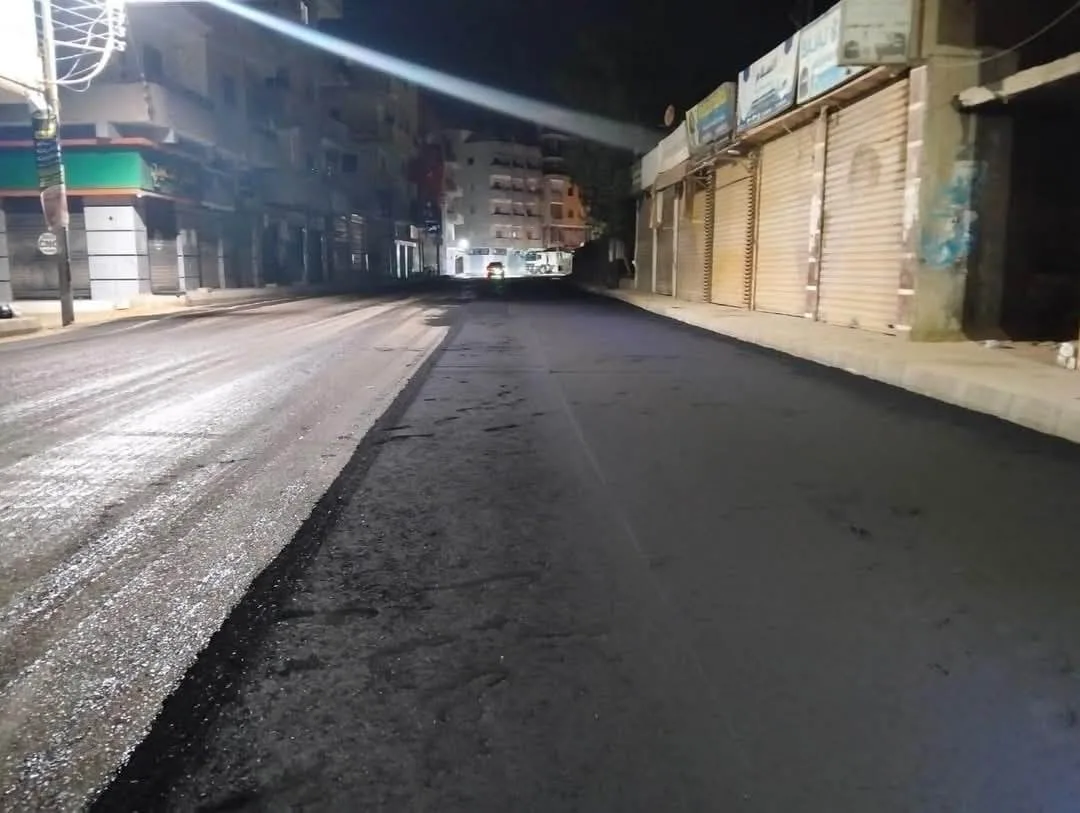 بالصور.. محافظ الغربية: الانتهاء من رصف شارع "الخليج" بمدينة قطور
