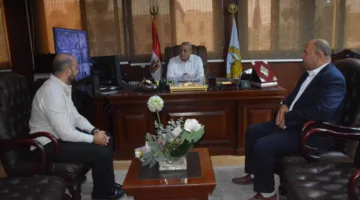بالصور.. محافظ الغربية ي instructs to overcome challenges in the waste recycling plant’s operational system in Mahalla