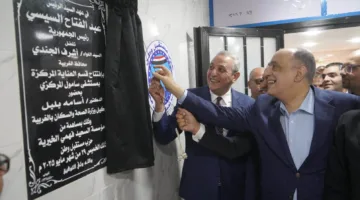بالصور: محافظ الغربية يدشّن قسم العناية المركزة في مستشفى سامول بعد عملية تجديد كاملة
