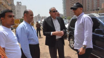 بالصور.. محافظ الغربية يعلن عن تقدم مشروع كورنيش محور محلة منوف