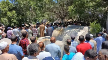 بالصور.. وداع ممرض توفي أثناء تأديته واجبه في غرفة عمليات مستشفى دمنهور التعليمي