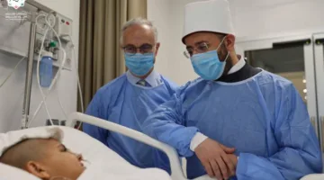 بالصور.. وزير الأوقاف يثني على جهود مستشفى “أهل مصر” وفريقه الطبي