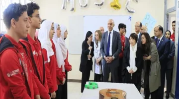 بالصور.. وزير التعليم ونظيرته اليابانية يتفقدان مدرسة السويدي للتكنولوجيا