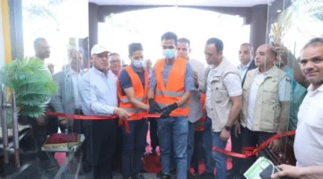 بالصور.. وزير الصناعة يدشن مصنع الرضوان الدولي للصناعات الهندسية