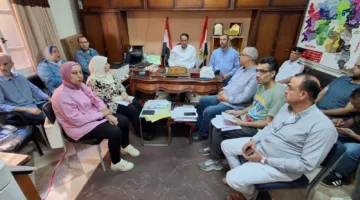بالصور.. وكيل وزارة التربية والتعليم في الغربية يتابع سير الامتحانات العملية والمخبرية للتعليم الفني.