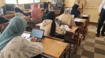 بالصور.. وكيل وزارة التعليم في الغربية يزور امتحانات النقل في شرق طنطا