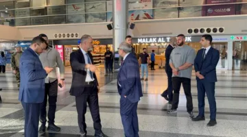 بالفيديو: نواف سلام “يقتحم” مطار بيروت!