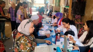 100 مليون صحة: قافلة طبية تقدم خدماتها مجاناً لـ1676 من مواطني الشرابية