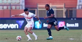 بتروجيت يفاجئ الزمالك بهدف في الشوط الأول