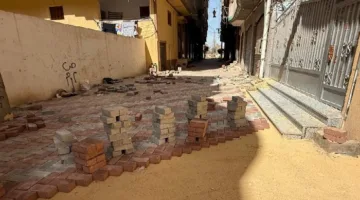 بتكلفة 10 ملايين جنيه.. انطلاق تركيب بلاط الإنترلوك في 3 طرق بإيتاي البارود