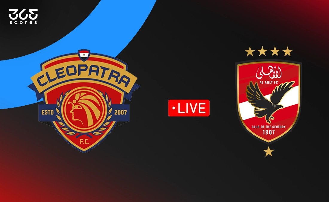 بث مباشر لمباراة الأهلي أمام سيراميكا كليوباترا في الدوري المصري اليوم