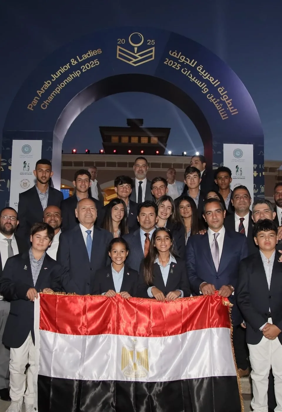 بحضور وزير الرياضة.. عمر طلعت مصطفى يفتتح البطولة العربية للجولف للناشئين والسيدات 2025