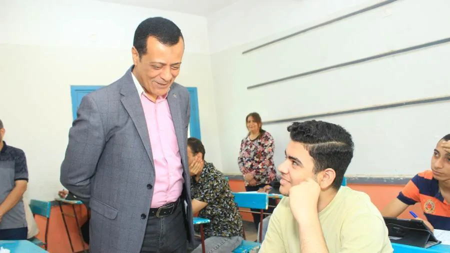 بدء امتحانات الفصل الثاني للصفوف الانتقالية بالمرحلة الثانوية في سوهاج مع تنظيم كامل ومتابعة مستمرة. بدء امتحانات الفصل الثاني للصفوف الانتقالية بالمرحلة الثانوية في سوهاج مع تنظيم كامل ومتابعة مستمرة.