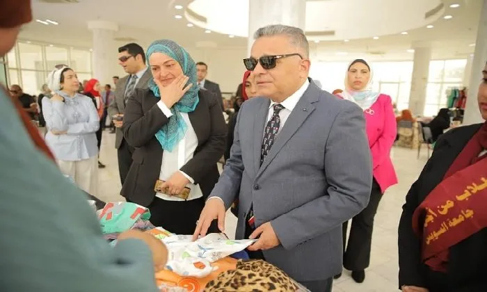 بدء فعاليات الأسبوع البيئي الأول في جامعة السويس