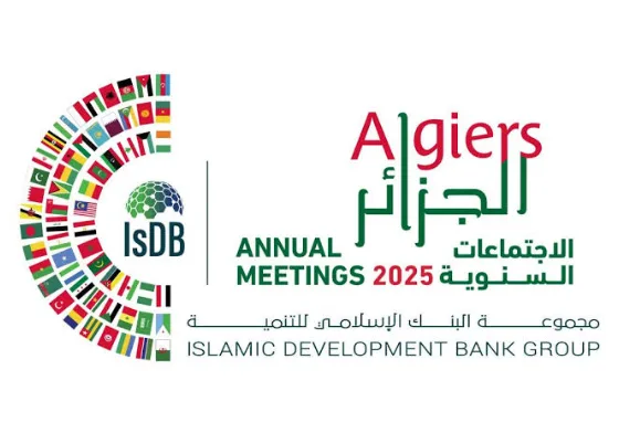 بدء فعاليات الاجتماعات السنوية للبنك الإسلامي للتنمية 2025 في الجزائر بدء فعاليات الاجتماعات السنوية للبنك الإسلامي للتنمية 2025 في الجزائر