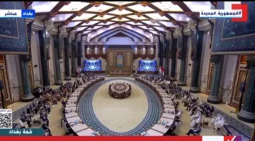 بدء فعاليات القمة العربية في بغداد بحضور الرئيس عبد الفتاح السيسي