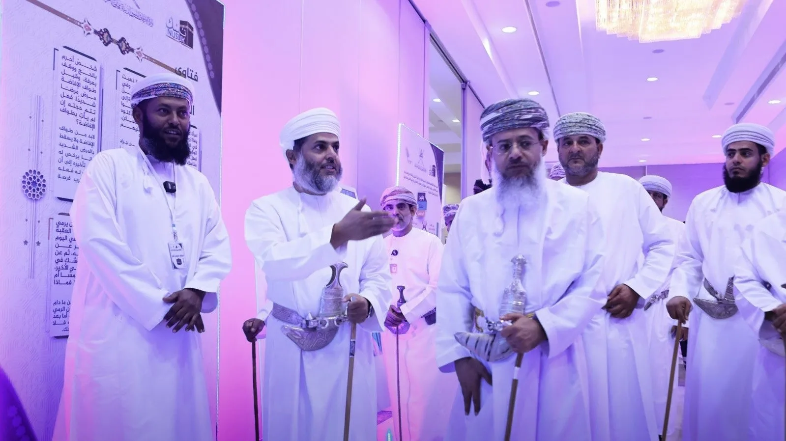 بدء فعاليات معرض “نُسك لحجاج بيت الله الحرام” بولاية الكامل والوافي