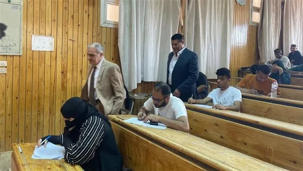 بدء ماراثون اختبارات نهاية السنة في “كلية تجارة أسوان”