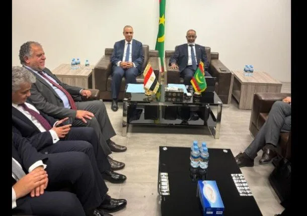 بدر عبد العاطي يناقش مع وزير الصحة الموريتاني تعزيز التعاون في إمدادات الأدوية بدر عبد العاطي يناقش مع وزير الصحة الموريتاني تعزيز التعاون في إمدادات الأدوية