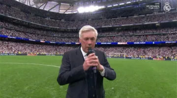 بدموع الفراق.. أنشيلوتي يتحدث بحزن عن وداعه لريال مدريد ويسترجع ذكريات ليالي الريمونتادا.