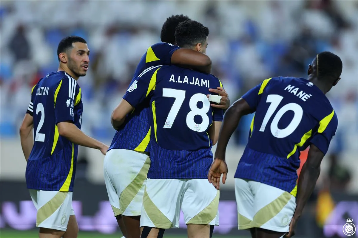 بدون رونالدو، النصر يُحقق فوزًا ساحقًا على الأخدود بتسعة أهداف في الدوري السعودي.