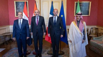برئاسة “بن فرحان”.. اللجنة الوزارية لمناقشة غزة تعقد اجتماعا مع وزير الخارجية الفرنسي