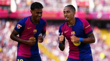 برشلونة ضد الريال.. رافينيا يمنح البلوجرانا رابع الأهداف وانهيار للميرنجي «فيديو»