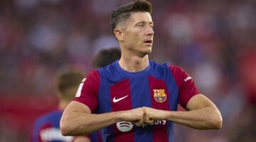 برشلونة يعلن جاهزية ليفاندوفسكي لمباراة إنتر ميلان في دوري الأبطال