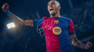 برشلونة يعلن عن تمديد عقد رافينيا حتى عام 2028.