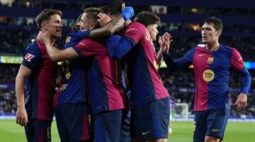 برشلونة يفوز على بلد الوليد في الدوري الإسباني