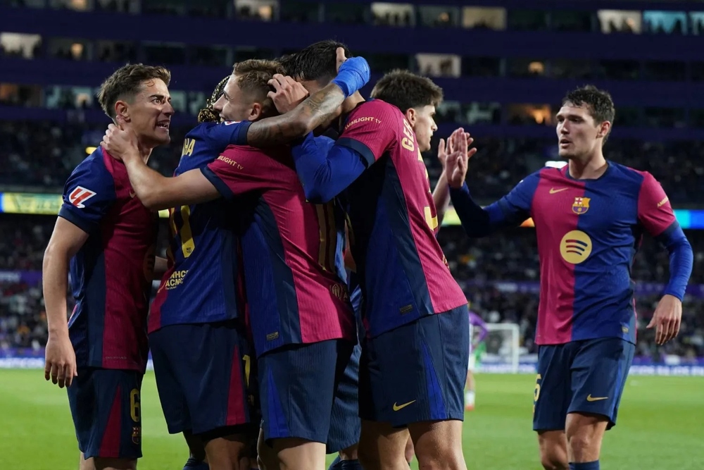 برشلونة يفوز على بلد الوليد في الدوري الإسباني