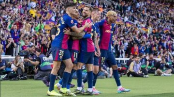 برشلونة يقترب من المجد.. خطوة واحدة تفصل الفريق عن الفوز بلقب الليجا.