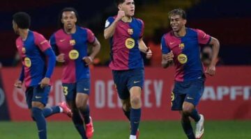 برشلونة يقلب الطاولة على بلد الوليد ويفوز عليه 2-1 في الليجا