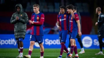 برشلونة يهدف إلى تأمين بطولة الدوري الإسباني في مواجهة إسبانيول.