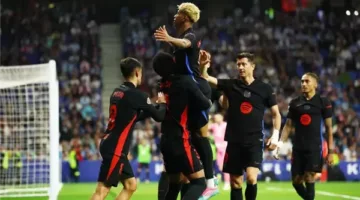برشلونة يُتوج بطلاً للدوري الإسباني للمرة 28 في تاريخه بفارق 7 نقاط عن ريال مدريد