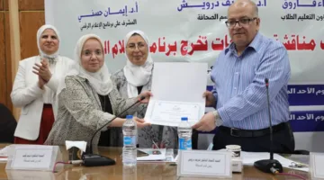 برنامج الإعلام الرقمي في إعلام القاهرة يحتفل بمشاريع أول دفعة من خريجي العام الدراسي 2024/2025.