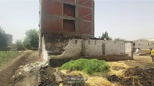بسبب الرياح | اندلاع حريق في 3 منازل بالفيوم ووفاة الماشية الموجودة داخلها
