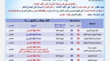 بسبب هذه الظاهرة.. تحذير عاجل من الأرصاد حول توقعات الطقس اليوم الجمعة 23 مايو 2025
