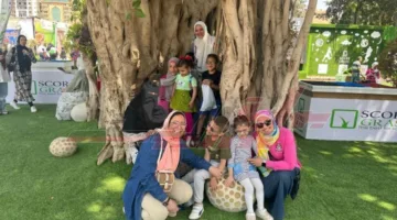 بصيرة تنظم جولات ميدانية لطلابها من المكفوفين وضعاف البصر في جميع فروعها إلى معرض زهور الربيع