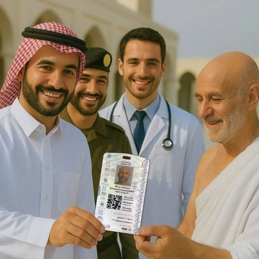 «بطاقة نُسُك».. وسيلة فعّالة لتسهيل أداء فريضة الحج «بطاقة نُسُك».. وسيلة فعّالة لتسهيل أداء فريضة الحج