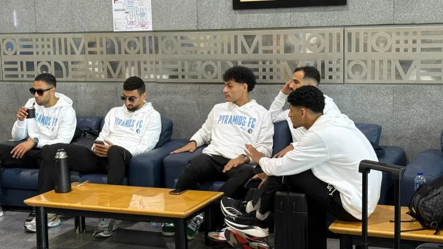بعثة بيراميدز تسافر إلى جنوب أفريقيا لملاقاة صن داونز في نهائي دوري الأبطال بعثة بيراميدز تسافر إلى جنوب أفريقيا لملاقاة صن داونز في نهائي دوري الأبطال