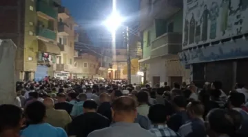 بعد 3 أيام في المياه: مراسم جنازة شاب غرق أثناء الاستحمام في ترعة بالبحيرة