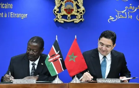 بعد إبرام 5 مذكرات تفاهم.. المغرب وكينيا يعززان تعاونهما في مجالي التجارة والتعليم بعد إبرام 5 مذكرات تفاهم.. المغرب وكينيا يعززان تعاونهما في مجالي التجارة والتعليم