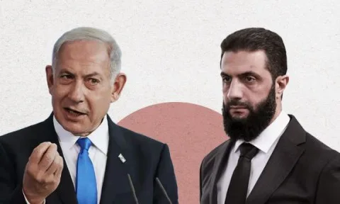 بعد الكشف عن اجتماع سوريٍّ إسرائيليٍّ: وزير الخارجيّة الشيباني يجتمع بنيويورك مع الجالية اليهوديّة بلقاءٍ غيرُ مسبوقٍ والنظام يُخطط لمنحها دورًا بإعادة الإعمار.. لماذا اعتقل الأمين العام للجبهة الشعبيّة وقياديّ بالجهاد الإسلاميّ؟