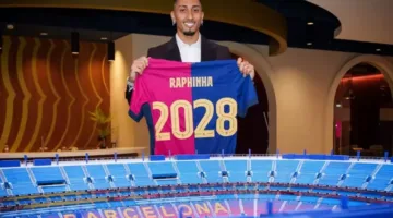 بعد تجديد عقده، كيف كان أداء رافينيا مع برشلونة هذا الموسم؟ (الإحصائيات)