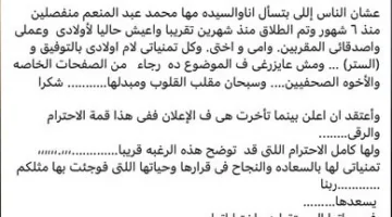 بعد تداول أخبار على السوشيال ميديا.. كشف حقيقة انفصال أحمد السقا ومها الصغير (التفاصيل)