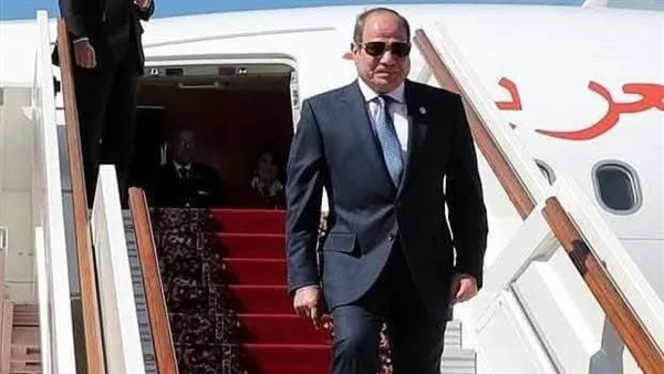 بعد حضوره القمة العربية، الرئيس السيسي يعود إلى الوطن قادمًا من بغداد بعد حضوره القمة العربية، الرئيس السيسي يعود إلى الوطن قادمًا من بغداد
